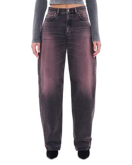 Haikure Haikure Bibi Barrel Jeans in Pink Black