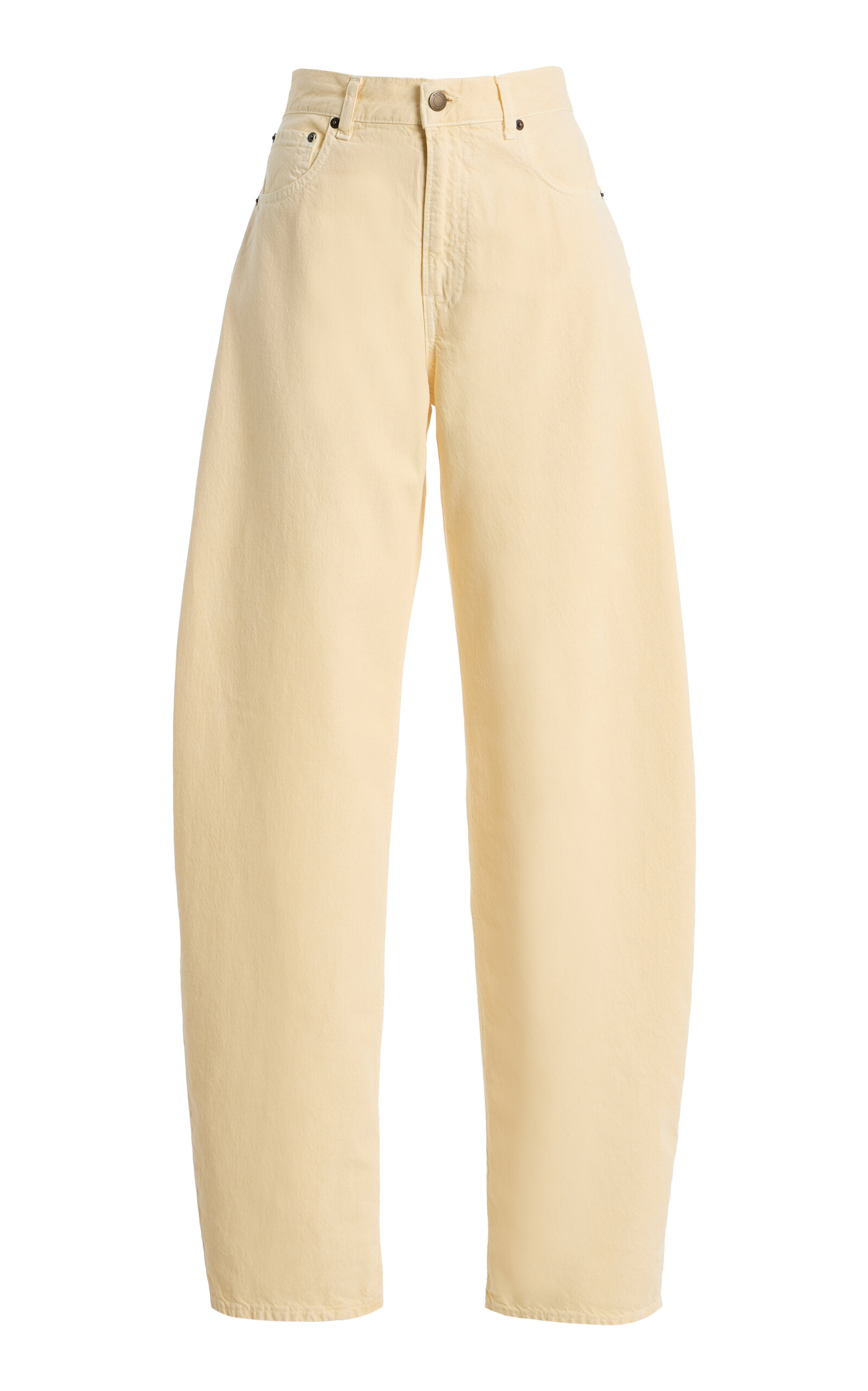 HAIKURE HAIKURE Bibi CottonLinen Twill 45 MidRise BalloonLeg Jeans