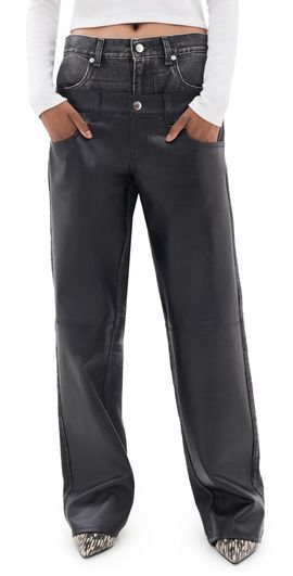 HAIKURE HAIKURE Bonnie Double Waistband Jeans Hedwig Black