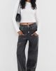HAIKURE HAIKURE Bonnie Double Waistband Jeans Hedwig Black - 2
