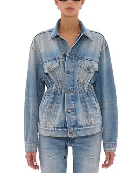 Haikure Haikure Clay Broken Jean Jacket in Celestial