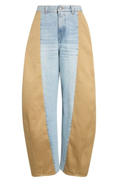Haikure Haikure Clyde Colorblock Barrel Leg Jeans