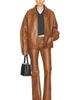 Haikure Haikure Jocelyn Cropped Silky Leather Jacket - 5