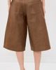 HAIKURE HAIKURE Legacy Silky Leather Shorts Tan - 4