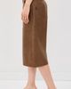 HAIKURE HAIKURE Legacy Silky Leather Shorts Tan - 5