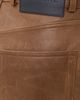HAIKURE HAIKURE Legacy Silky Leather Shorts Tan - 6