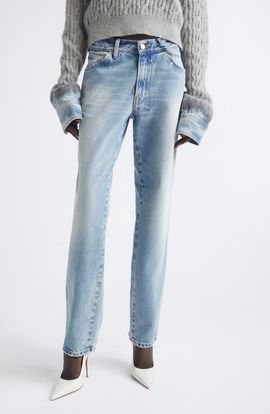 Haikure Haikure Lisa Distressed Slim Straight Leg Jeans