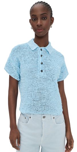 HAIKURE HAIKURE Merle Loose Knit Top Sky