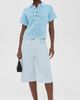HAIKURE HAIKURE New Becky Twill 45 Shorts Sky - 5