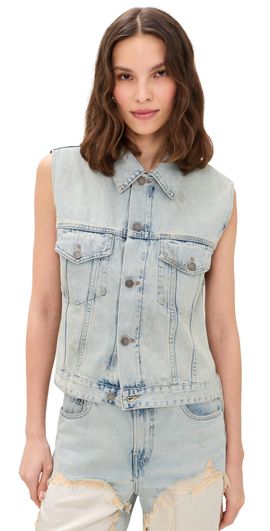 HAIKURE HAIKURE Ryder Dusty Blue Vest Dusty Blue