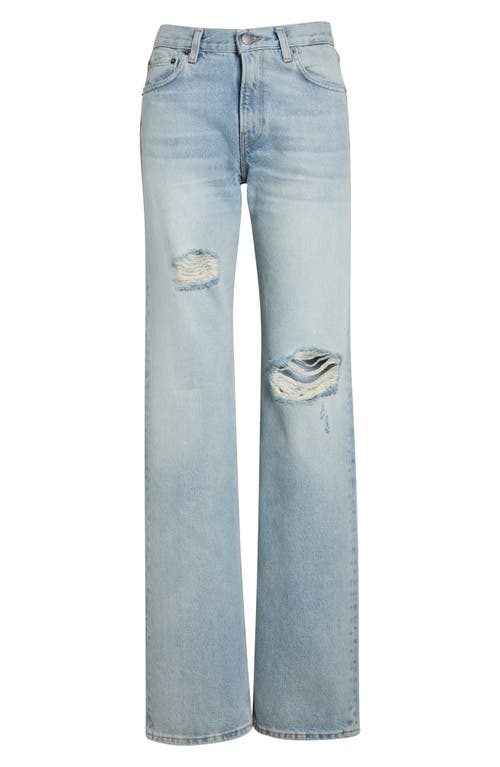 Haikure Haikure Star Ripped High Waist Wide Leg Jeans