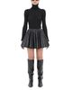 Haikure Haikure Ziggy Silky Leather Mini Skirt - 2