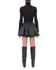 Haikure Haikure Ziggy Silky Leather Mini Skirt - 3