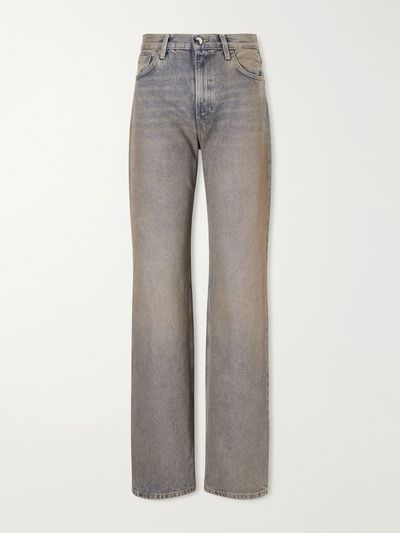HAIKURE Korea mid-rise flared jeans