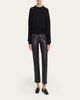 HAIKURE Marcy Distressed Wool Crewneck Sweater - 2