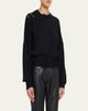 HAIKURE Marcy Distressed Wool Crewneck Sweater - 4