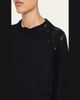 HAIKURE Marcy Distressed Wool Crewneck Sweater - 5