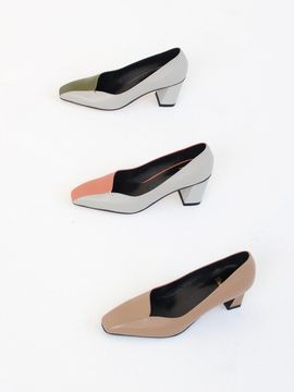 Hailey 3color Pumps (HJ20055)