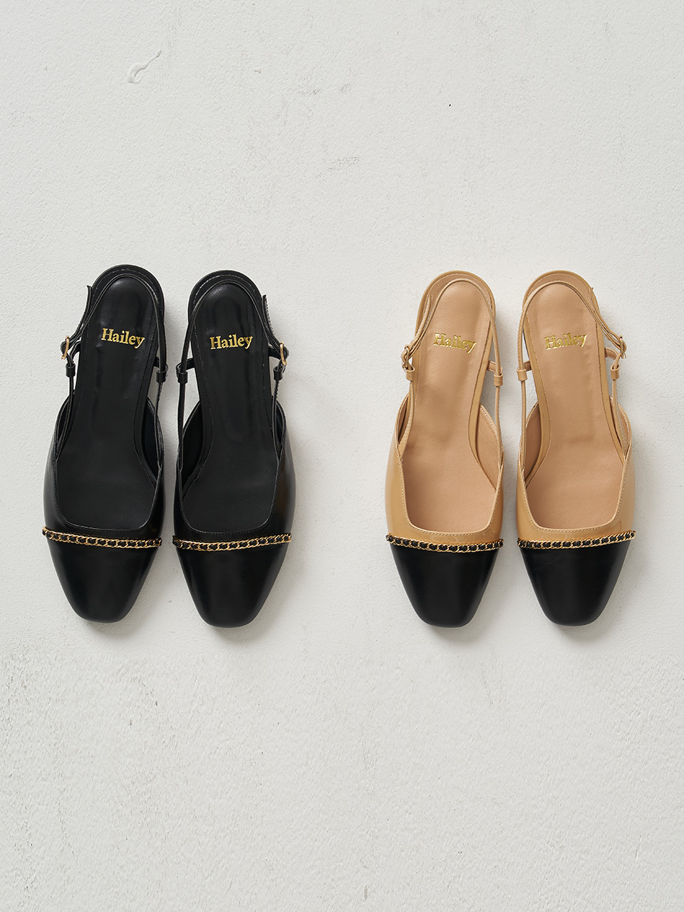 Hailey HJ23032 Slingback Sandals_ 2 Colors