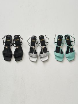 Hailey HJ23034 T-Strap Sandals _3 Colors
