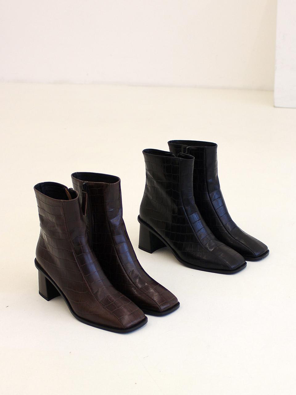 Hailey Mid Heel Boots (HJ20079)