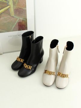 Hailey Mid Heel Boots (HJ20094)