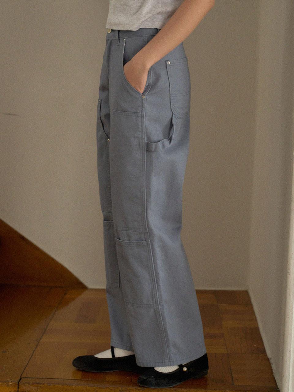 HAINT Double Knee Carpenter Wide Pants