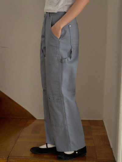 HAINT Double Knee Carpenter Wide Pants