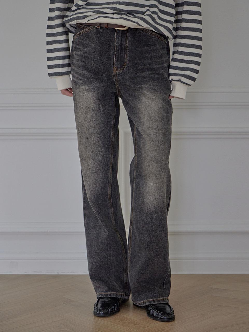 HAINT KAREN STRAIGHT FIT DENIM_4COLORS_BLACK