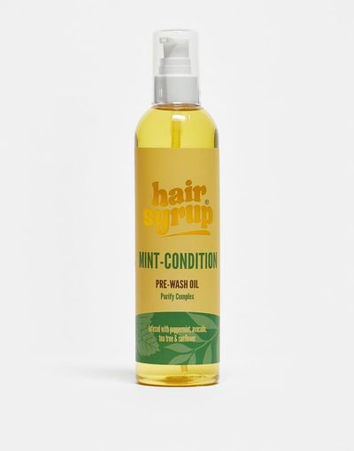 Hair Syrup Hair Syrup Mint Condition Hydrating Pre-Wash Hair Oil 300ml-No color