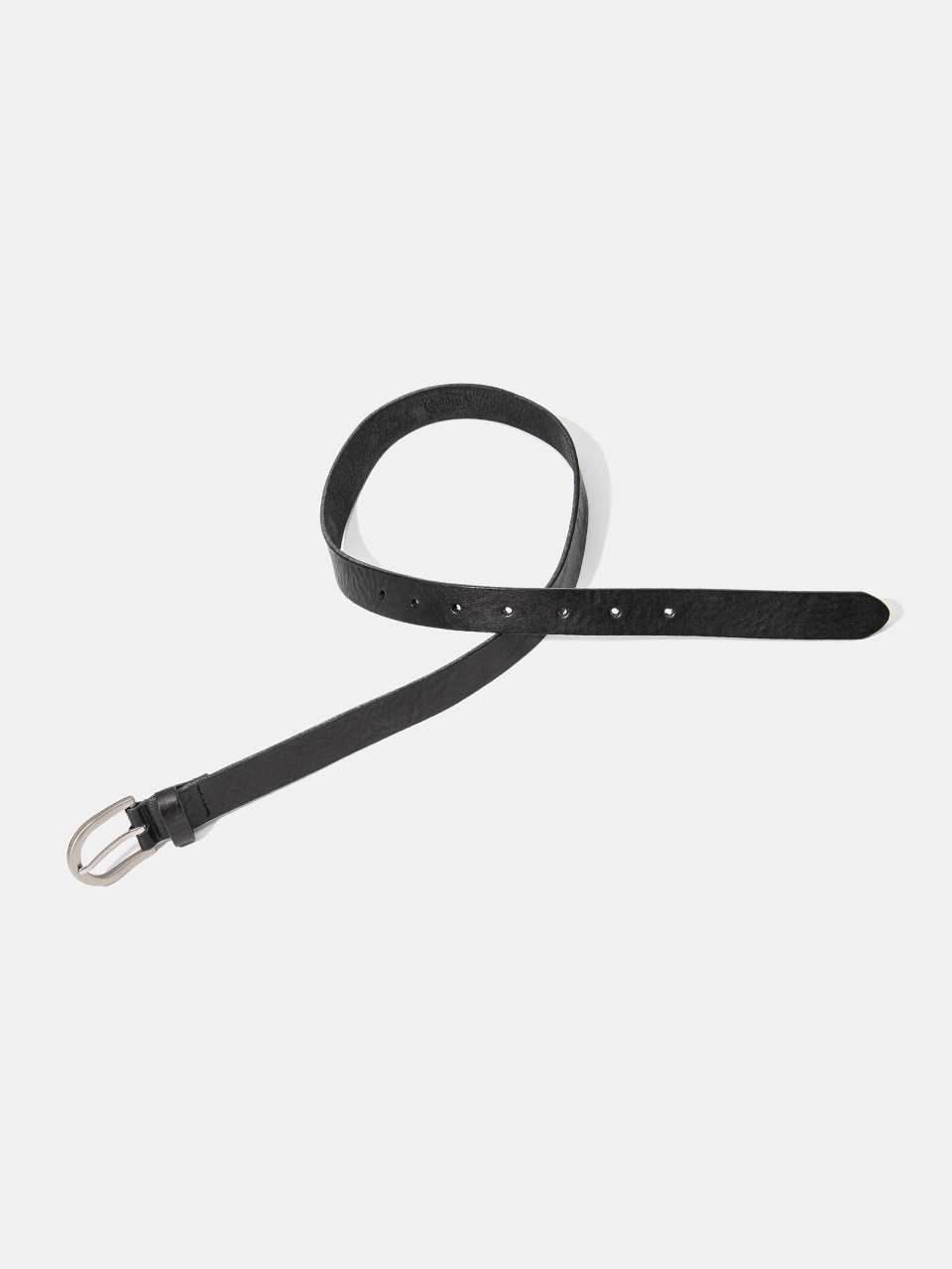 halden Basic Leather Belt_Black