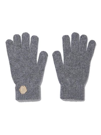 halden Basic Soft Wool Blend Nordic Gloves [Charcoal] (G012)