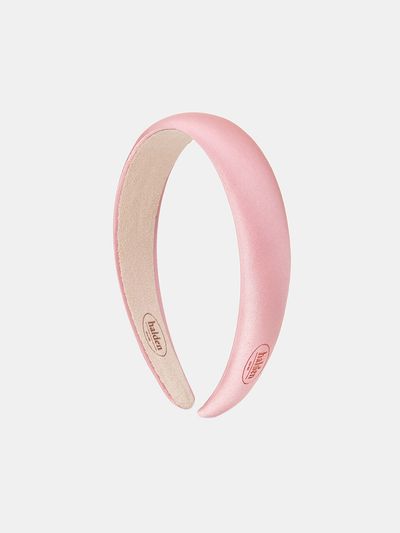 halden Emboss Logo Satin Hairband_Pink