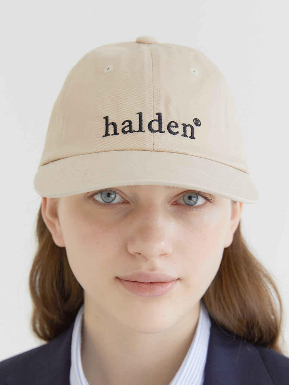 halden Halden Trademark Logo Ball Cap_Light Beige