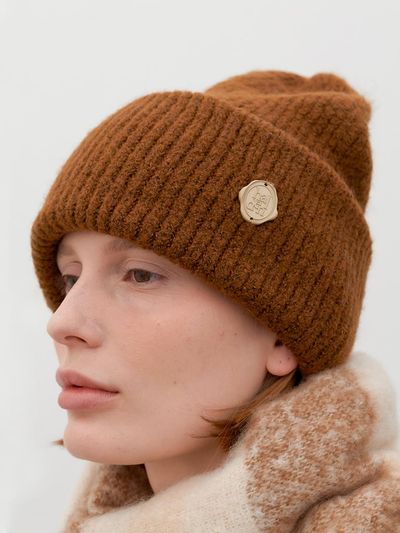 halden Heavy Wool Nordic Classic Beanie [Brown] (C053)