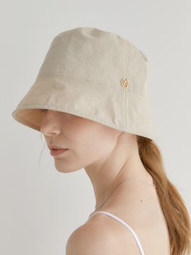 halden Light Cotton Bucket Hat C005_ Beige
