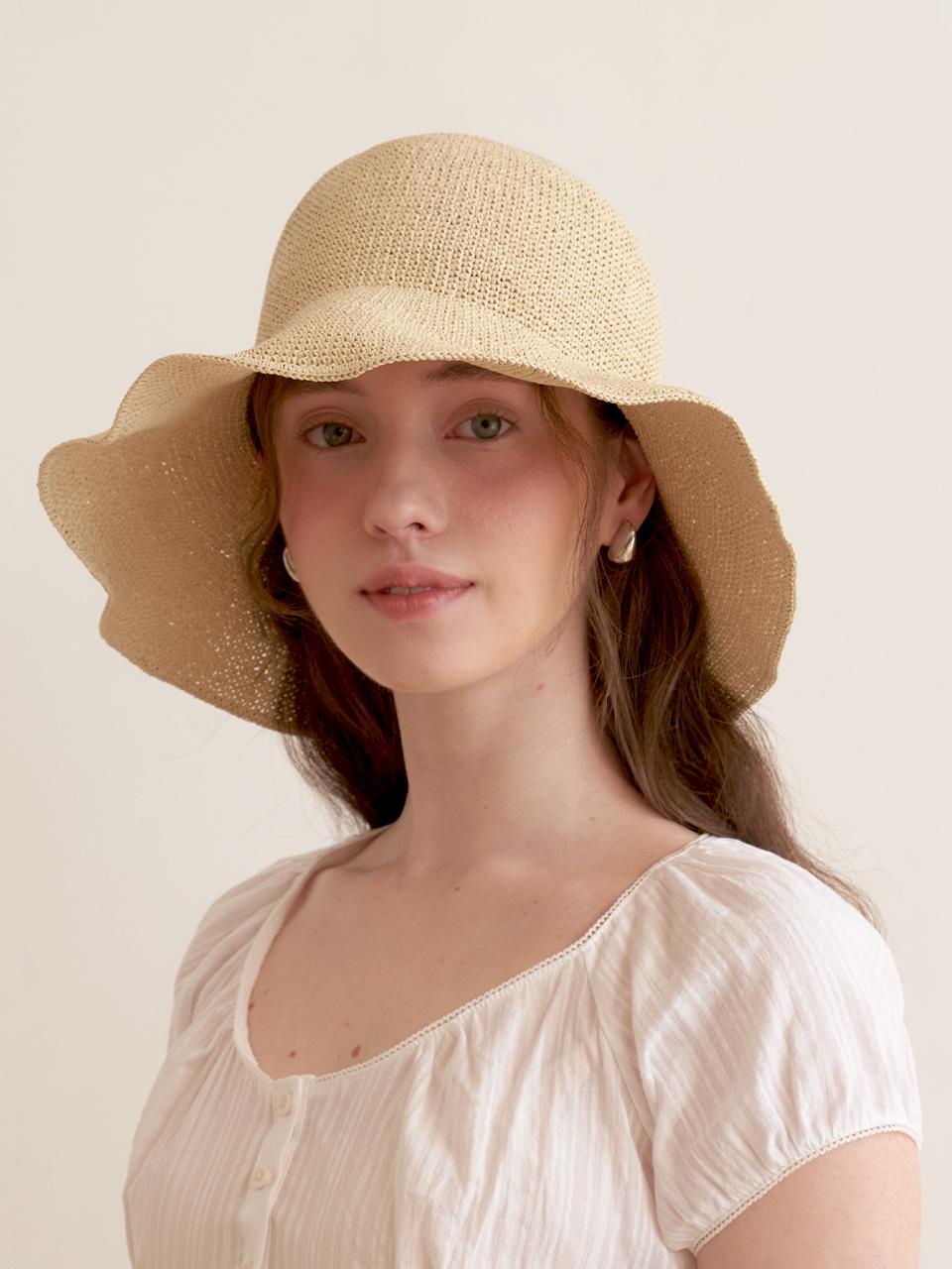 halden natural fine bucket hat (C066) []
