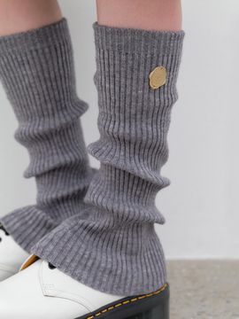 halden Nordic Premium Boots Cut Leg Warmers [Charcoal] (F002)
