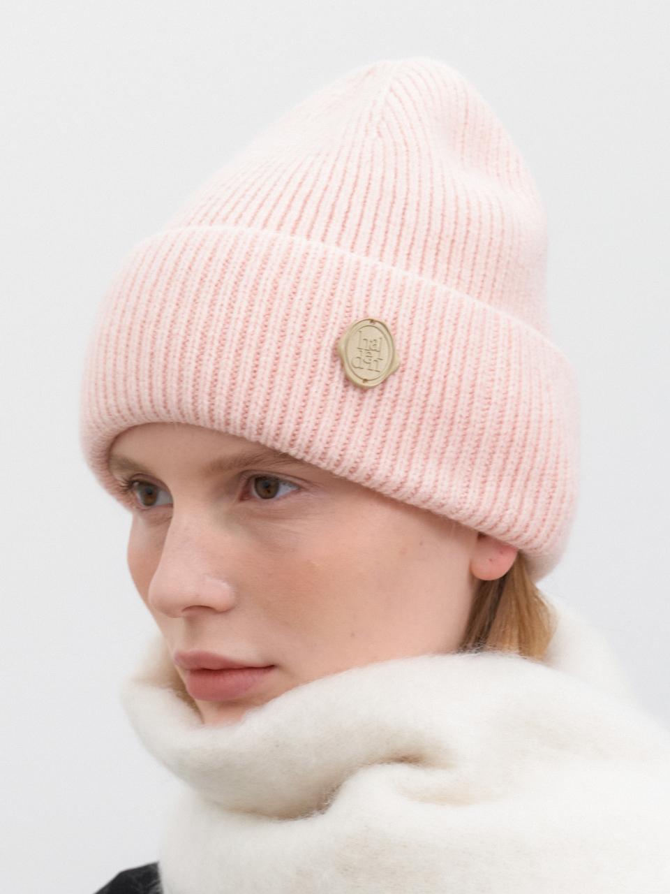 halden Soft Wool Luxurious Winter Beanie [Pink] (C052)