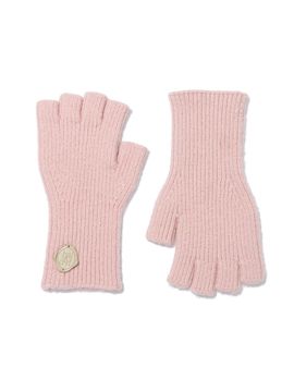 halden Winter Premium Acrylic Fingerless Gloves [Pink] (G014)