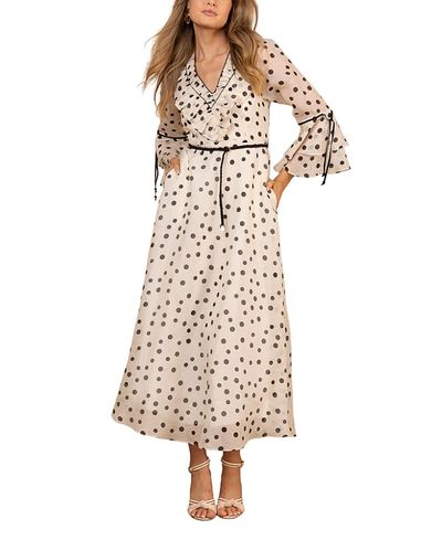 Hale Bob Hale Bob Aiyana Organza Maxi Dress