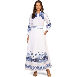 Hale Bob Hale Bob Ambrosia Embroidered Maxi Skirt