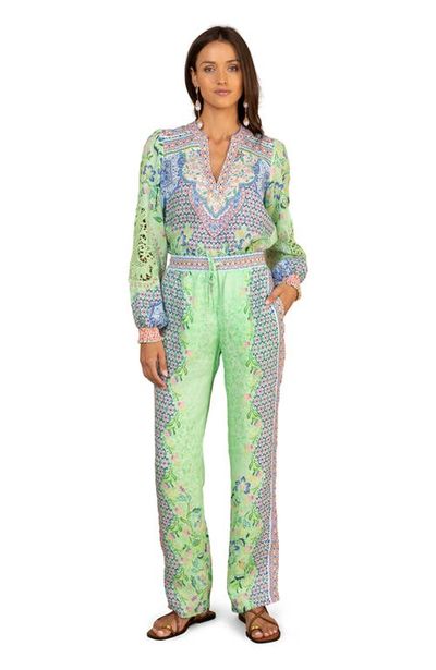 Hale Bob Hale Bob Azenor Washed Linen Pant