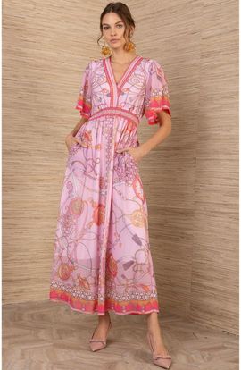 Hale Bob Hale Bob Neve Chiffon Dress