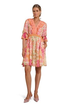 Hale Bob Hale Bob Tara Chiffon Dress