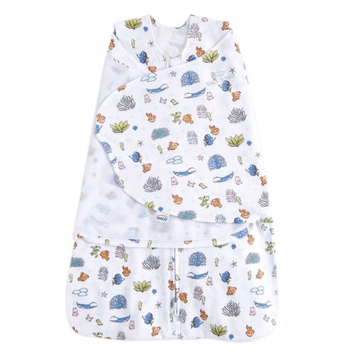 HALO HALO Disney 100% Cotton 1.5 TOG Sleepsack Swaddle, 3-Way Adjustable Wearable Blanket