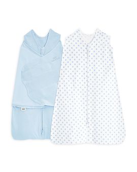 Halo Halo Unisex SleepSack Organic Swaddle and Wearable Blanket Gift Set, 2 Piece