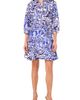 halogen(r) halogen(r) Collar Tie Waist Long Sleeve Dress - 5