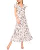 halogen(r) halogen(r) Double Ruffle Sleeve Midi Dress - 1