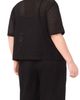 halogen(r) halogen(r) Eyelet Short Sleeve Button-Up Shirt - 2